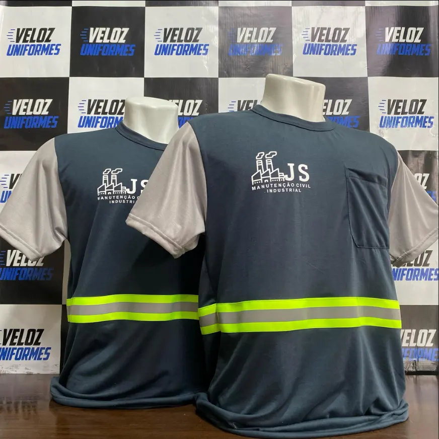 Uniformes operacionais para indústria e logística — Veloz Uniformes