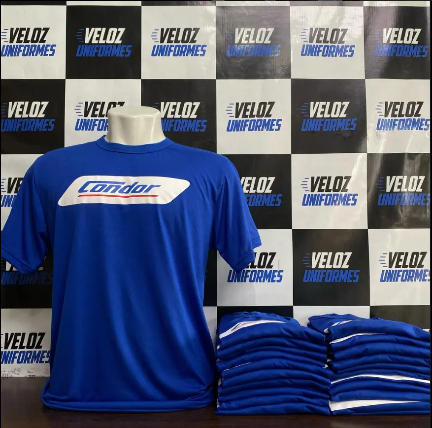 Polo personalizada com bordado — Veloz Uniformes