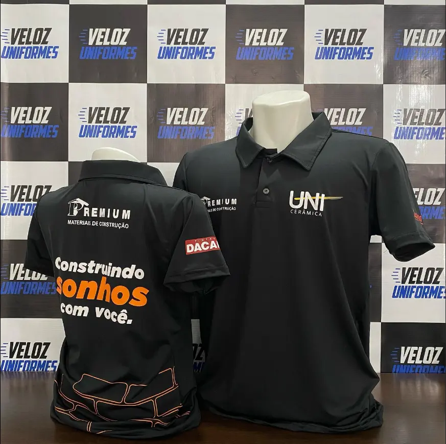 Trabalho entregue pela Veloz Uniformes