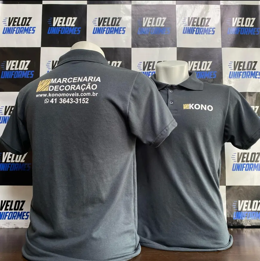 Camisetas para equipe de campo — Veloz Uniformes