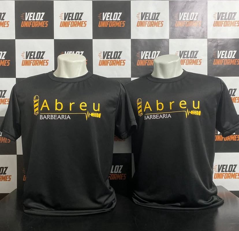Camiseta para barbearia personalizada