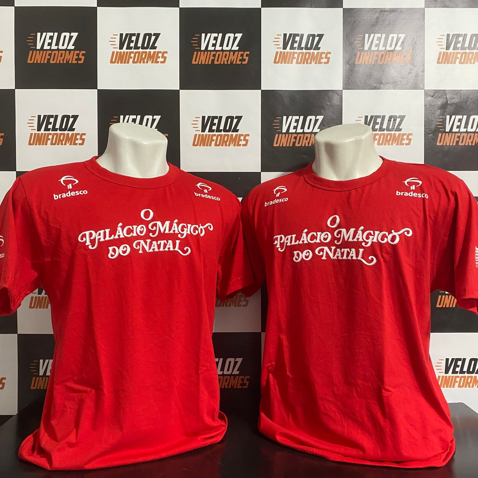 Camiseta corporativa personalizada — Bradesco