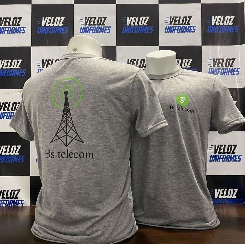 Camiseta para empresa de telecomunicações