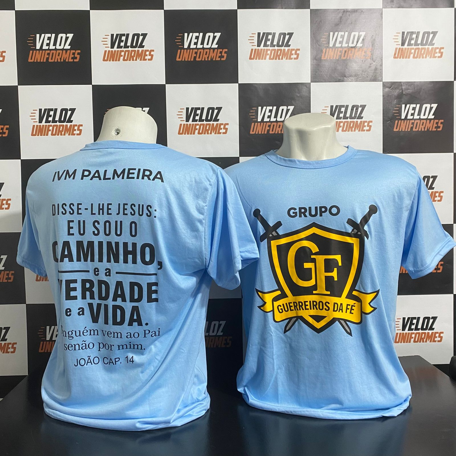 Camiseta para ministério personalizada